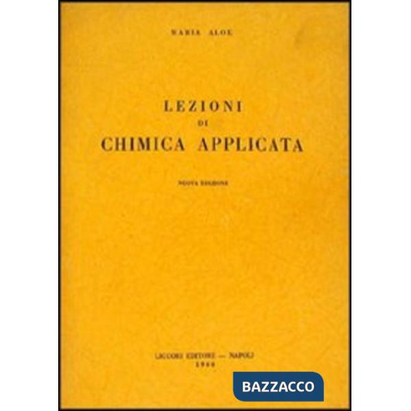 Lezioni di chimica applicata