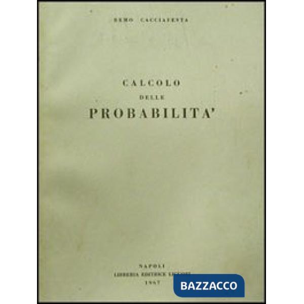 Calcolo delle probabilità