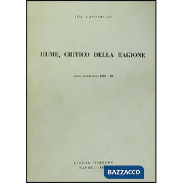 Hume, critico della ragione