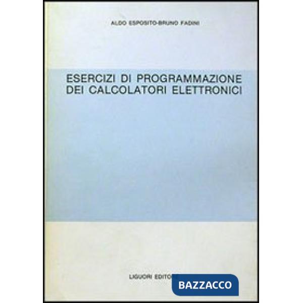 Esercizi di programmazione dei calcolatori elettronici
