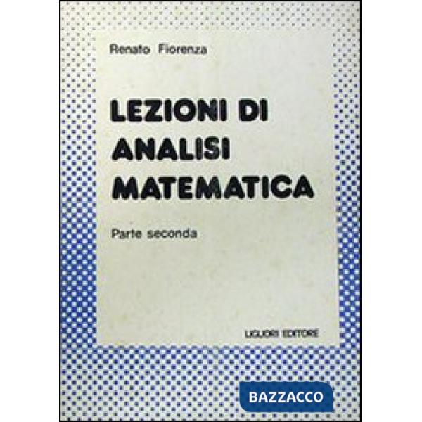 Lezioni di analisi matematica. Vol. 2