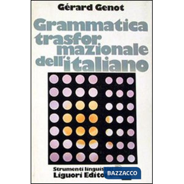 Grammatica trasformazionale dell'italiano