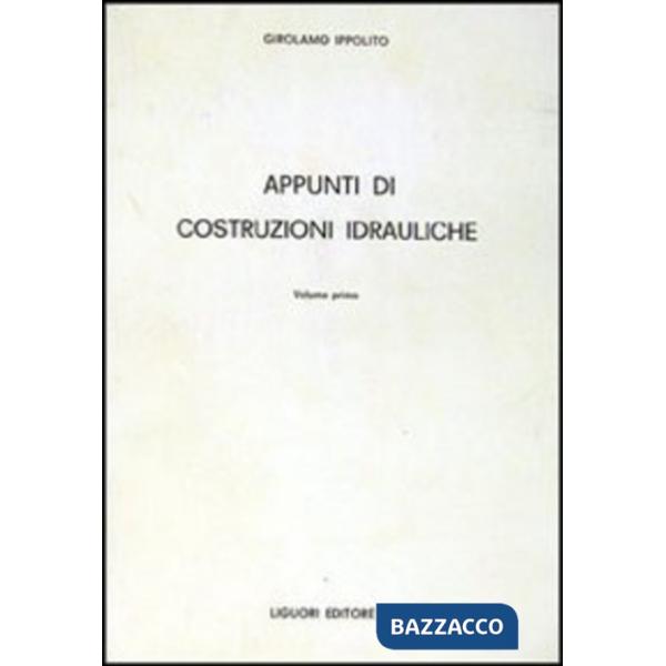 Appunti di costruzioni idrauliche