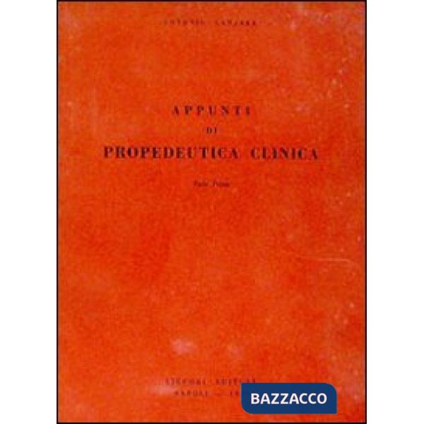 Appunti di propedeutica clinica