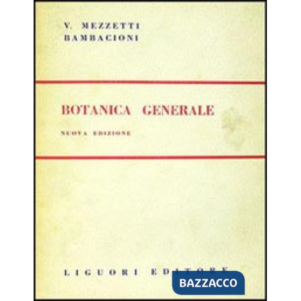 Botanica generale