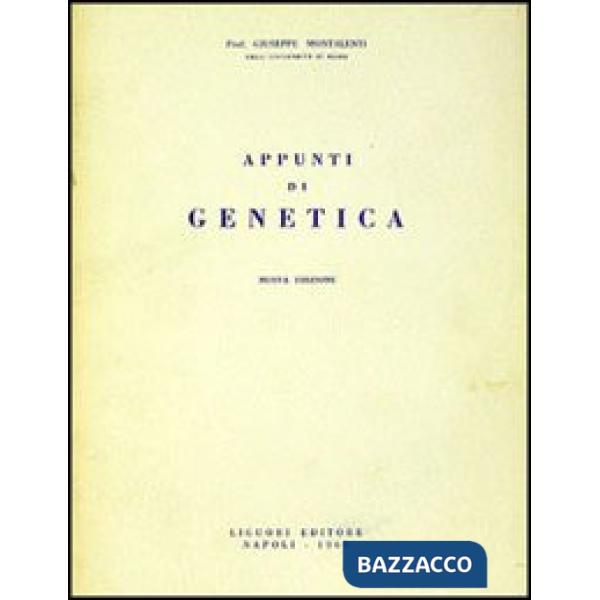 Appunti di genetica