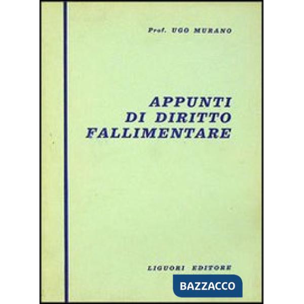Appunti di diritto fallimentare