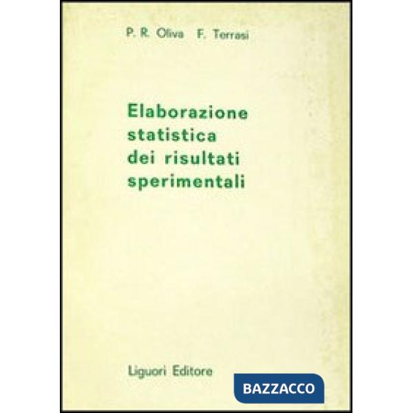 Elaborazione statistica dei risultati sperimentali