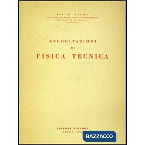 Esercitazioni di fisica tecnica