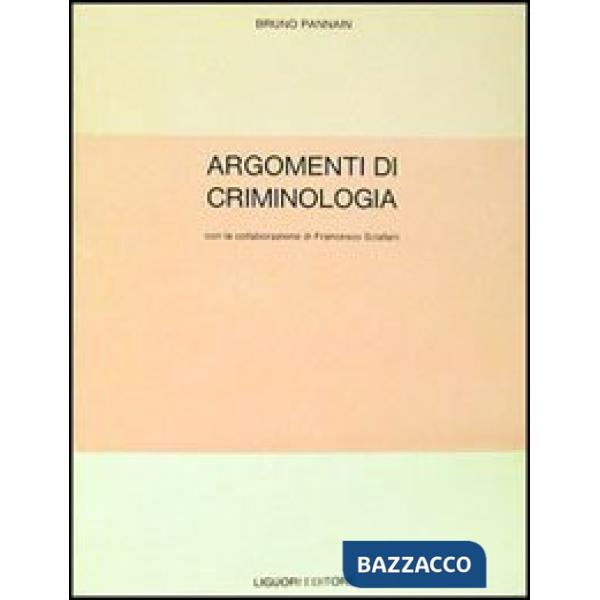 Argomenti di criminologia