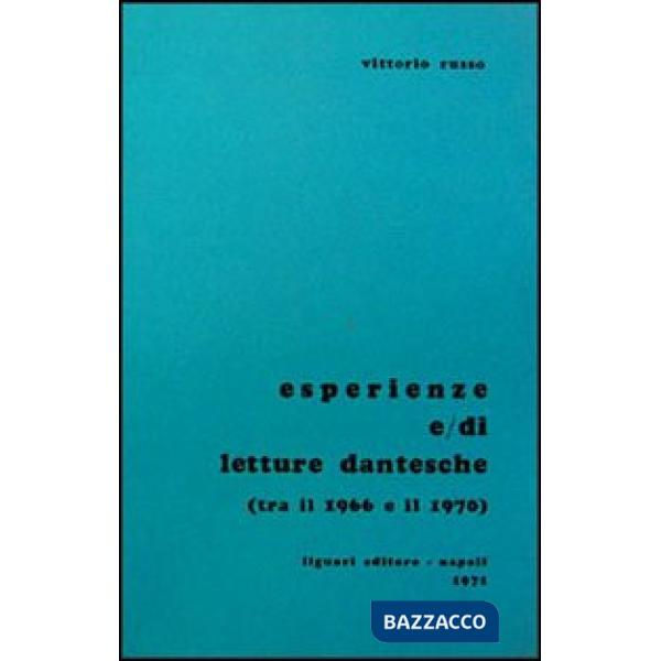 Esperienze di letture dantesche