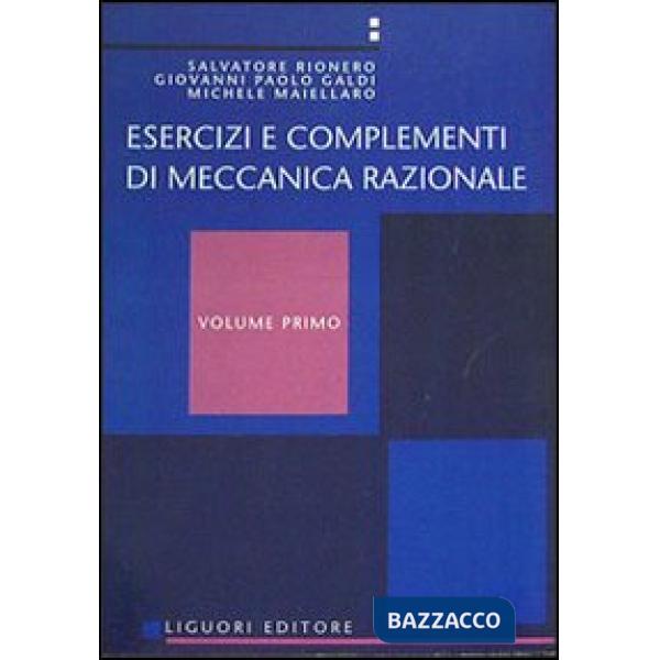 Esercizi e complementi di meccanica razionale. Vol. 1