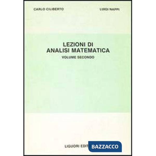 Lezioni di analisi matematica. Vol. 2
