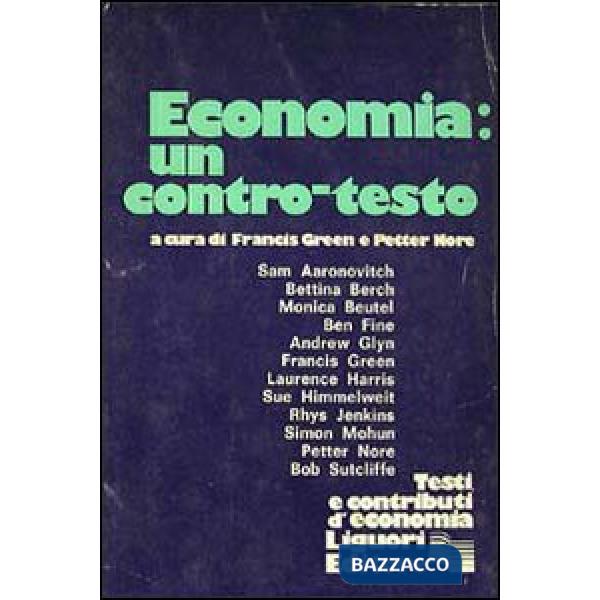 Economia: un contro-testo