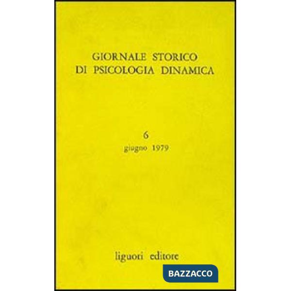 Giornale storico di psicologia dinamica. Vol. 3