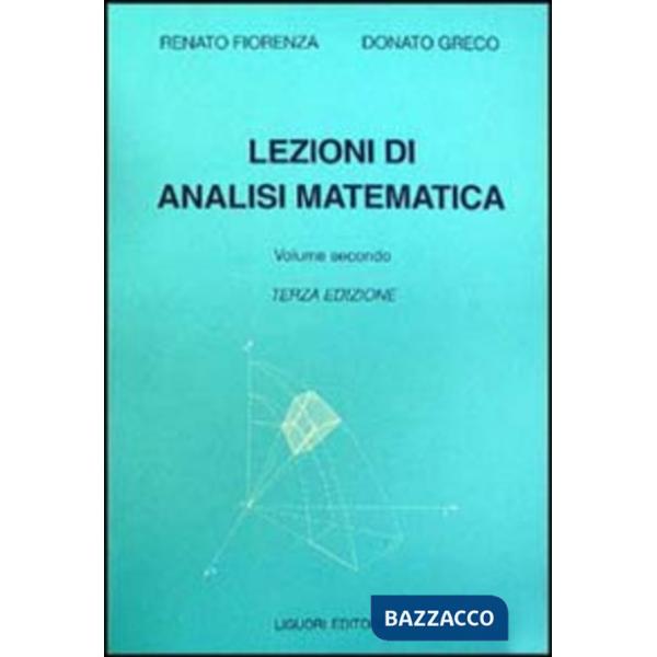 Lezioni di analisi matematica. Vol. 2