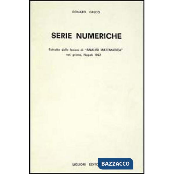 Serie numeriche