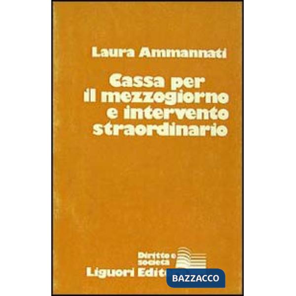 Cassa per il Mezzogiorno e intervento straordinario