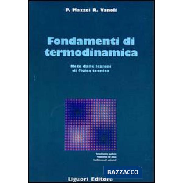 Fondamenti di termodinamica. Note dalle lezioni di fisica tecnica