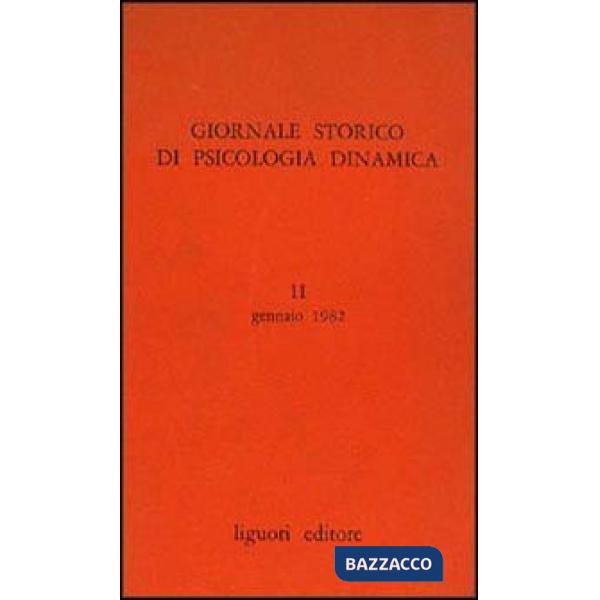 Giornale storico di psicologia dinamica. Vol. 6