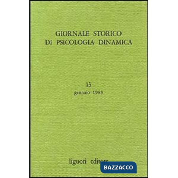 Giornale storico di psicologia dinamica. Vol. 7
