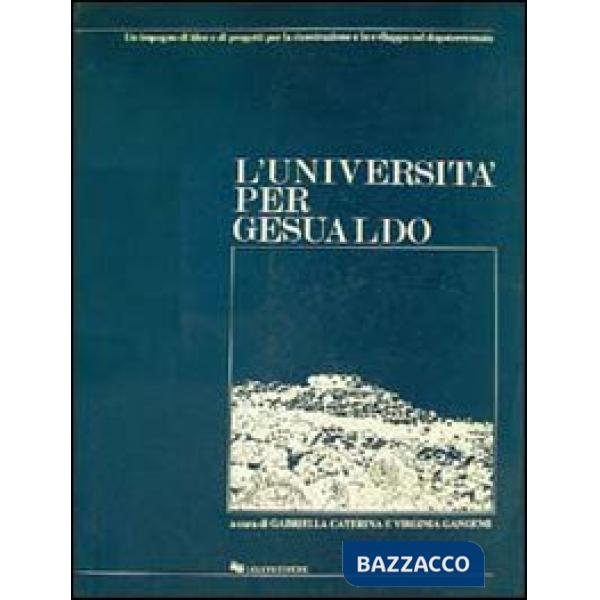 Università per Gesualdo. Un impegno di idee e di progetti per la ricostruzione e lo sviluppo nel dopoterremoto (L')