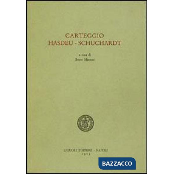 Carteggio Hasdeu-Schuchardt