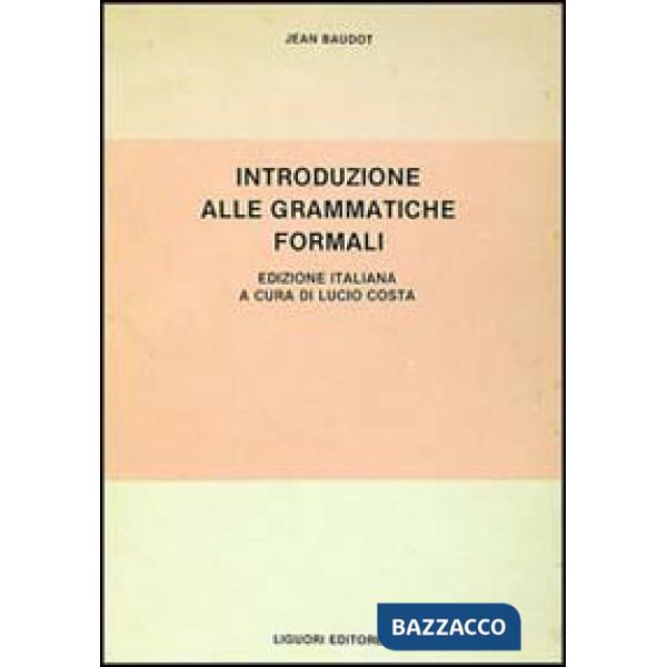 Introduzione alle grammatiche formali