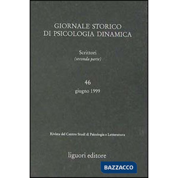 Giornale storico di psicologia dinamica. Vol. 46