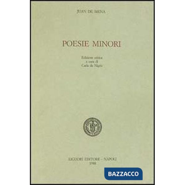 Poesie minori