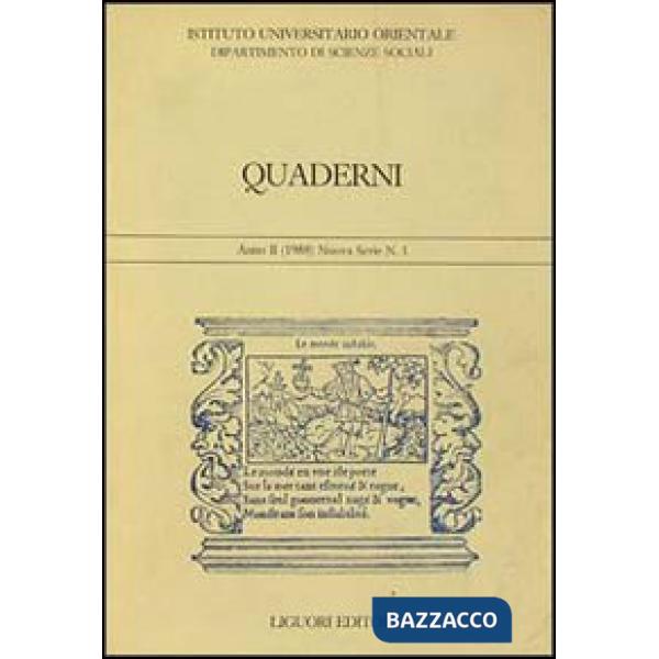 Quaderni. Vol. 1