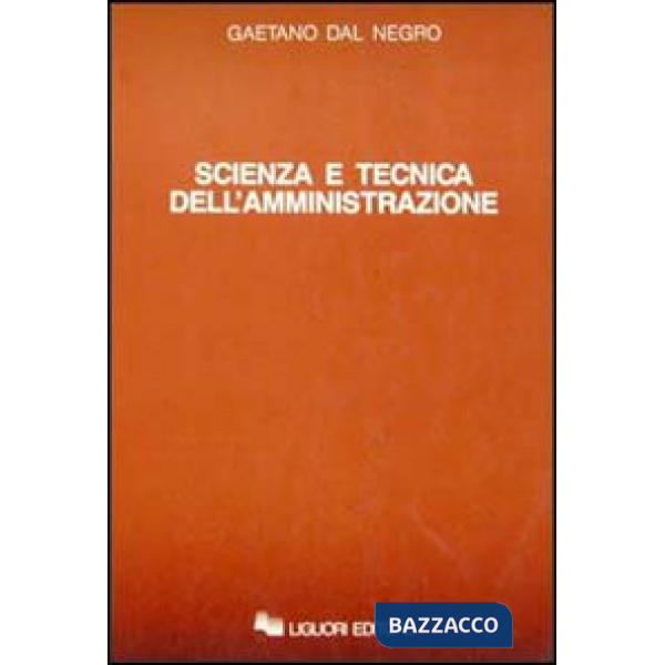 Scienza e tecnica dell'amministrazione