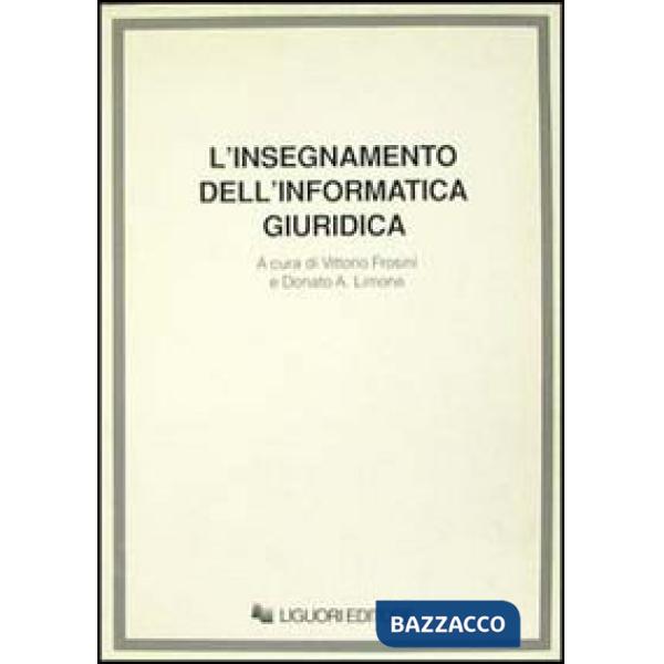 Insegnamento dell'informatica giuridica (L')