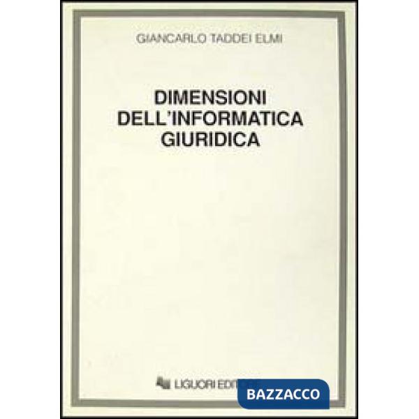 Dimensioni dell'informatica giuridica. Dall'informatica «intelligente» all'informatica «cosciente»?