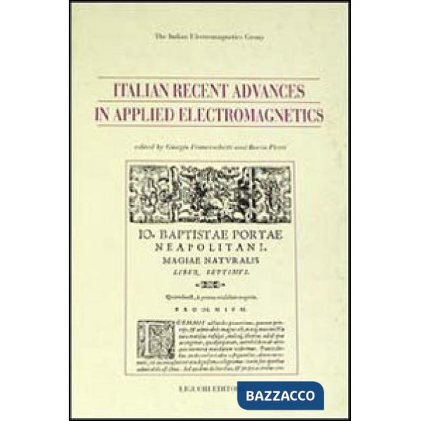Italian recent advances in applied electromagnetics