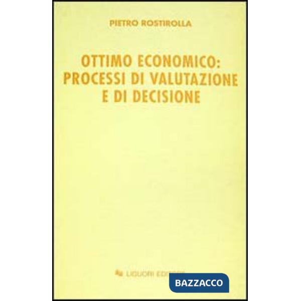 Ottimo economico: processi di valutazione e di decisione