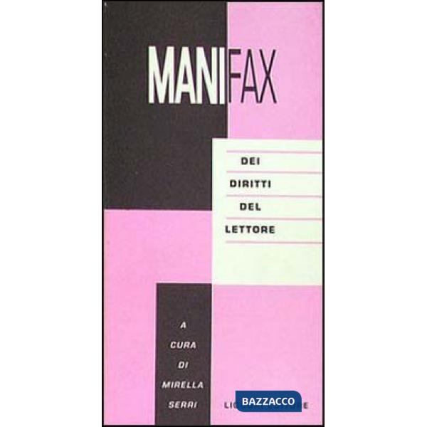 Manifax dei diritti del lettore
