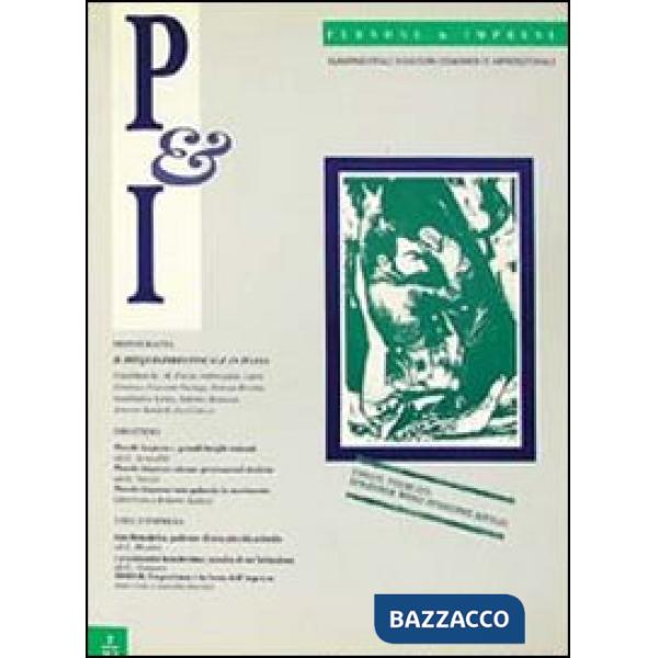 Persone & imprese. Quadrimestrale di cultura economica ed imprenditoriale (1993). Vol. 2