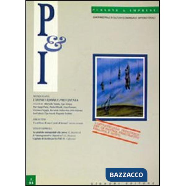 Persone & imprese. Quadrimestrale di cultura economica ed imprenditoriale (1994). Vol. 3