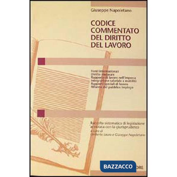 Codice commentato del diritto del lavoro