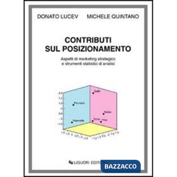 Contributi sul posizionamento. Aspetti di marketing strategico e strumenti statistici di analisi