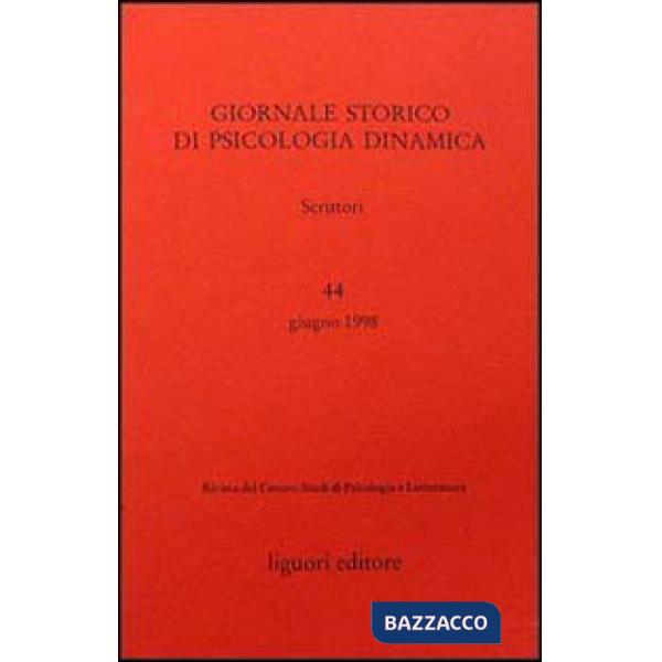Giornale storico di psicologia dinamica. Vol. 44