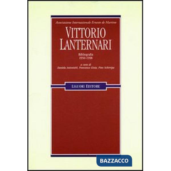 Vittorio Lanternari. Bibliografia 1950-1998