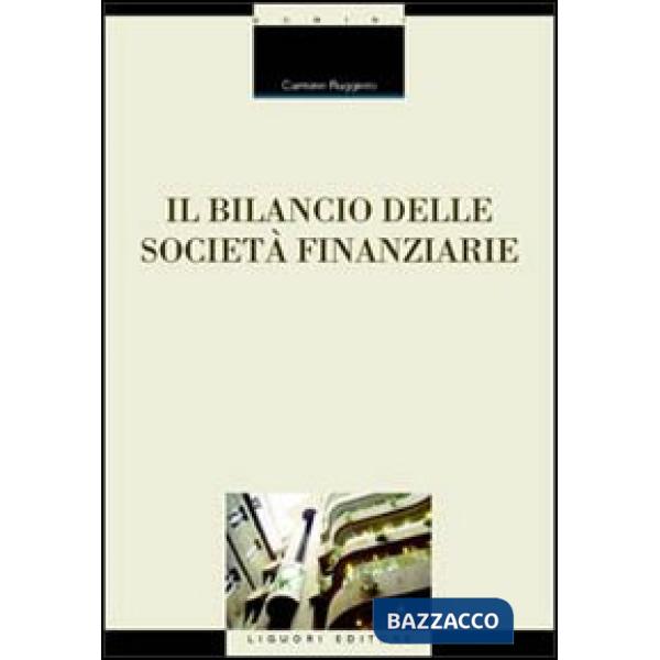 Bilancio delle società finanziarie (Il)