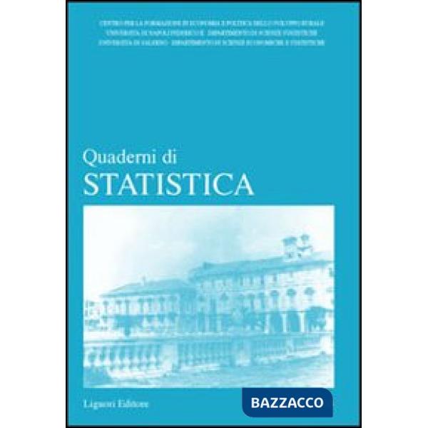 Quaderni di statistica (2003). Vol. 5