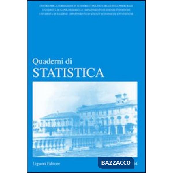 Quaderni di statistica (2005). Vol. 6