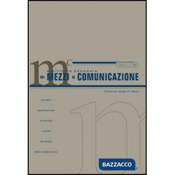 Diritto ed economia dei mezzi di comunicazione (2005). Vol. 2