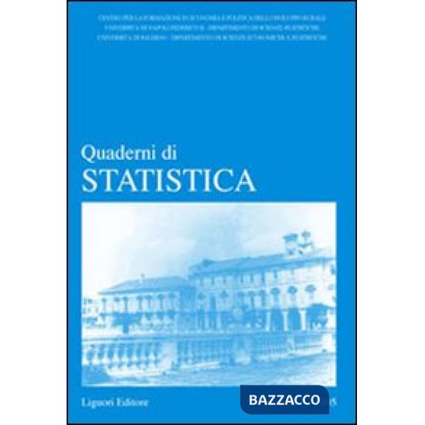Quaderni di statistica (2005). Vol. 7