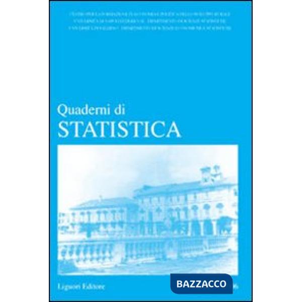 Quaderni di statistica (2006). Vol. 8