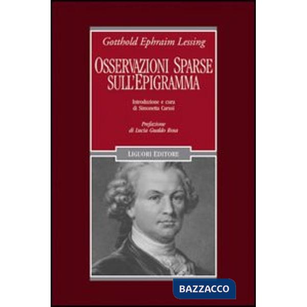 Osservazioni sparse sull'epigramma e alcuni dei più distinti epigrammatisti